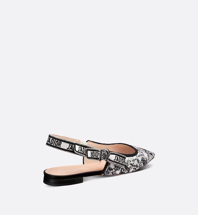 J'ADIOR SLINGBACK FLAT